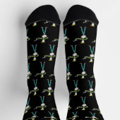 Banjo Stickman Socken (Oben)