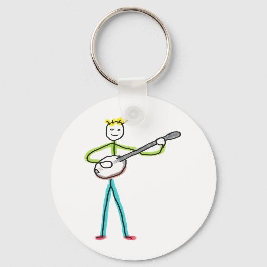 Banjo-Stockmann Schlüsselanhänger (Vorderseite)