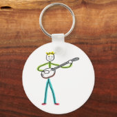 Banjo-Stockmann Schlüsselanhänger (Vorderseite)
