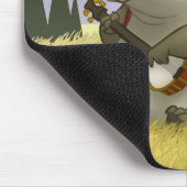 Banjo-Strummin' Alligator Mousepad (Ecke)