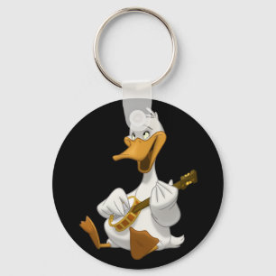 Banjo-Strummin' Enten-Schlüsselanhänger Schlüsselanhänger