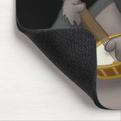 Banjo-Strummin' Gorilla Mousepad (Ecke)