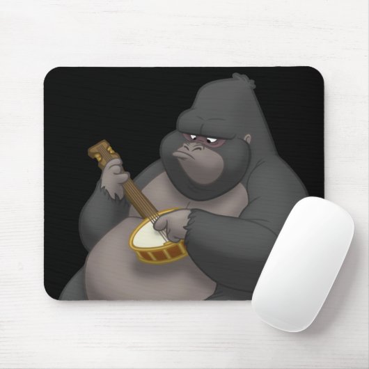 Banjo-Strummin' Gorilla Mousepad (Mit Mouse)