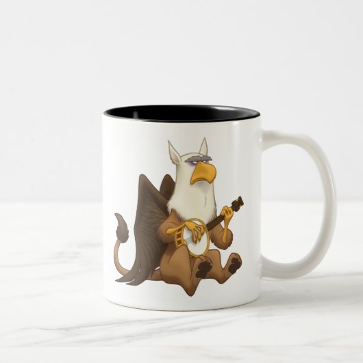 Banjo Strummin Gryphon Tasse (Rechts)