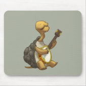Banjo-Strummin' Schildkröte Mousepad (Vorne)