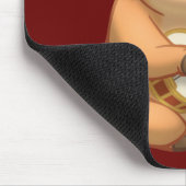 Banjo-Strummin' Schwein Mousepad (Ecke)