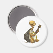 Banjo-Strummin’ Tortoise Magnet (Vorderseite/Rückseite)