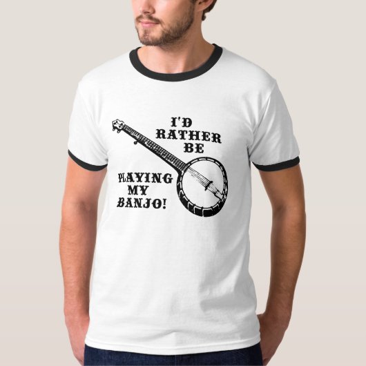 Banjo T-Shirt (Vorderseite)