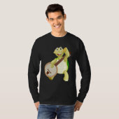 Banjo Turtle Turtle Playing Banjo T-Shirt (Vorne ganz)