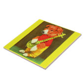 Banjo-Welpe Fliese (Seite)