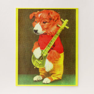 Banjo-Welpe Puzzle