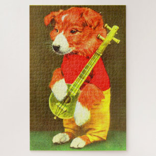 Banjo-Welpe Puzzle