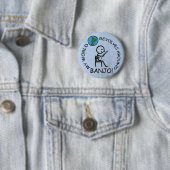 Banjo - Weltumdrehungen Button (Beispiel)