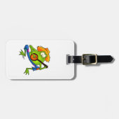 Banjobluegrass-Frosch Gepäckanhänger (Vorderseite horizontal)