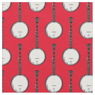 Banjos Music Musician Room Decke Rot Stoff