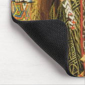 Banjouge Stammes- Tänzer, Kamerun Mousepad (Ecke)