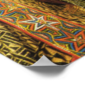 Banjouge Tänzer, Kamerun Poster (Ecke)