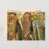 Banjouge Tänzer, Kamerun Postkarte (Vorne/Hinten)