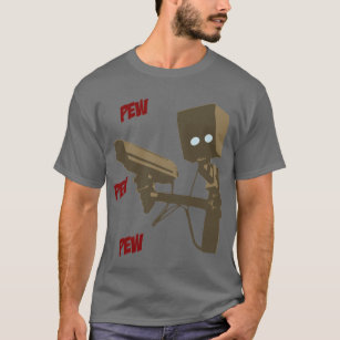 Bank-Bank-Bank-Laser-Radar-Gewehr-Roboter T-Shirt