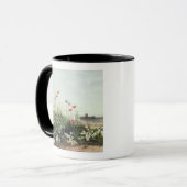 Bank der Sommer-Blumen Tasse (Vorderseite Links)