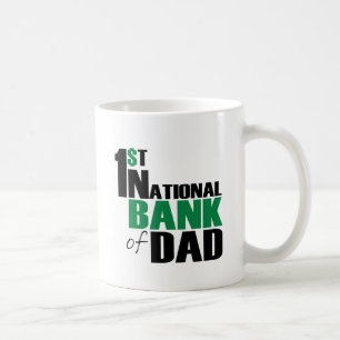 Bank des Vaters Kaffeetasse