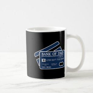 Bank des Vaters Kreditkarte Ich bin pleite Lustige Kaffeetasse