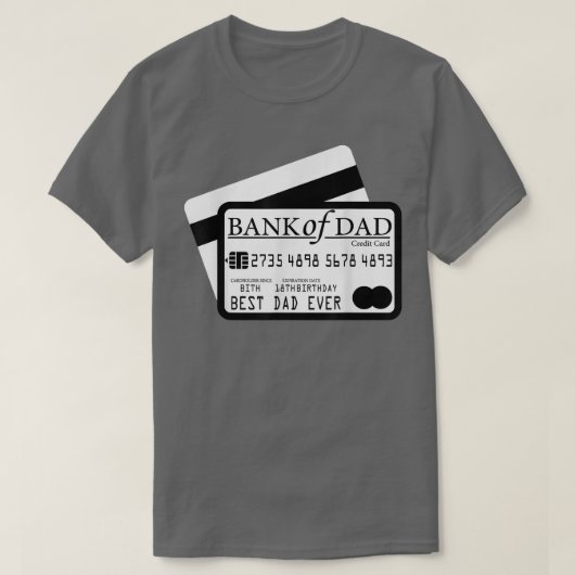 Bank des Vaters T-Shirt (Design vorne)