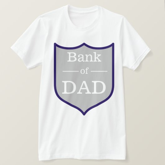 Bank des Vaters T-Shirt (Design vorne)