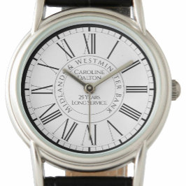 Bank Employee Long Service Award - Personalisierte Armbanduhr