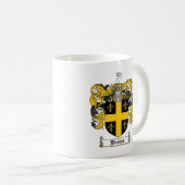 BANK-FAMILIENWAPPEN - BANK-WAPPEN KAFFEETASSE (VorderseiteRechts)
