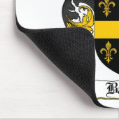 BANK-FAMILIENWAPPEN - BANK-WAPPEN MOUSEPAD (Ecke)