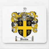 BANK-FAMILIENWAPPEN - BANK-WAPPEN MOUSEPAD (Vorne)