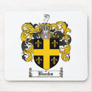 BANK-FAMILIENWAPPEN - BANK-WAPPEN MOUSEPAD
