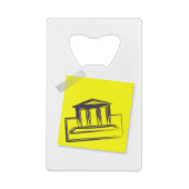 Bank Geldbeutel Flaschenöffner (Rückseite)