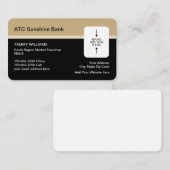 Bank Home Mortgage Broker Photo Design Visitenkarte (Vorne/Hinten)