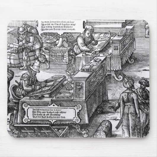 Bank-Innenraum Mousepad (Vorne)