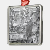 Bank-Innenraum Ornament Aus Metall (Links)