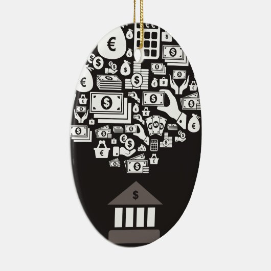 Bank Keramik Ornament (Rechts)