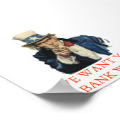 BANK MIT UNS POSTER (Ecke)