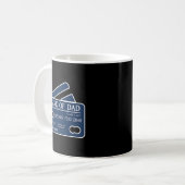 Bank Of Dad Credit Card Imso Broke Funny Dad Joke Kaffeetasse (Vorderseite Links)