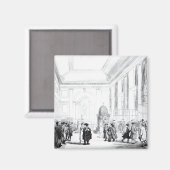 Bank of England, Great Hall, von Ackermann's Magnet (Vorderseite/Rückseite)