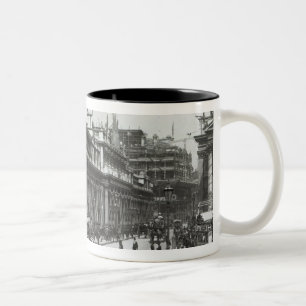 Bank of England verziert für Königin Zweifarbige Tasse