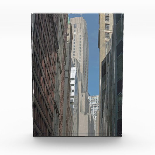 Bank of New York Gebäude Manhattan Fotoblock (Vorderseite)