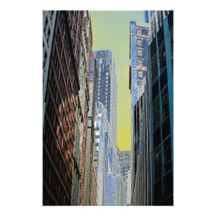 Bank of New York Gebäude Manhattan New York Fotodruck
