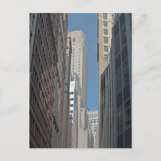 Bank of New York Gebäude Manhattan New York Postkarte (Vorderseite)