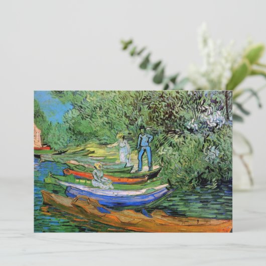 Bank of the Oise in Auvers von Vincent van Gogh (Stehend Vorderseite)