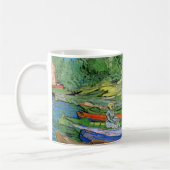 Bank of the Oise in Auvers von Vincent van Gogh Kaffeetasse (Links)