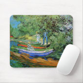 Bank of the Oise in Auvers von Vincent van Gogh Mousepad (Mit Mouse)