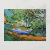 Bank of the Oise in Auvers von Vincent van Gogh Postkarte (Vorderseite)