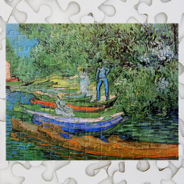 Bank of the Oise in Auvers von Vincent van Gogh Puzzle